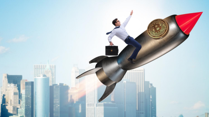 Bitcoin över 20 000 dollar