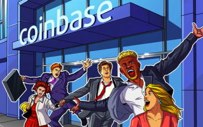 Coinbase Börsnoteras