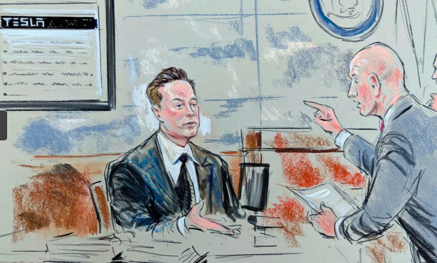 Elon Musk Rättegång Tesla