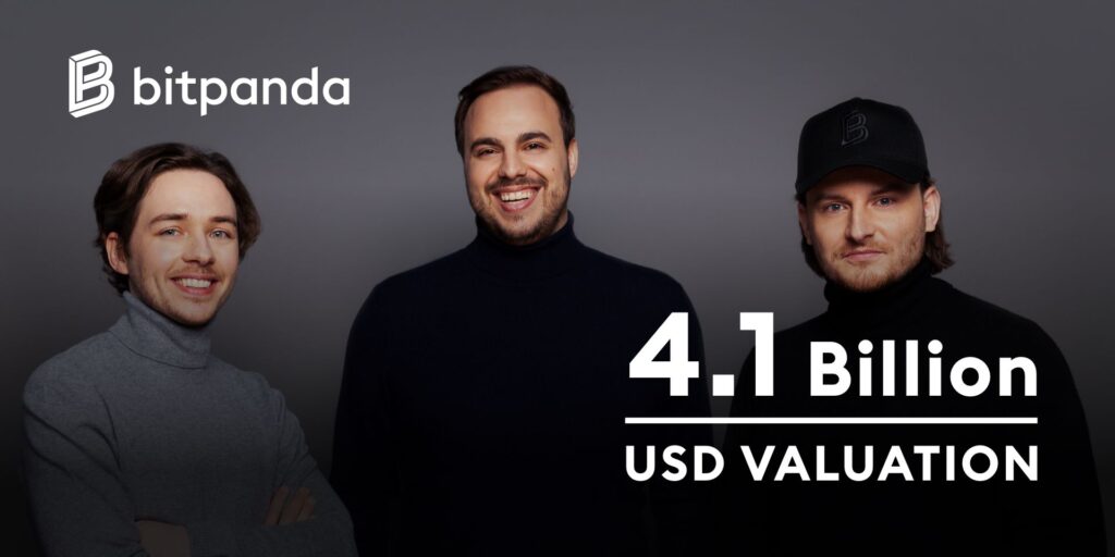Bitpanda Tar in 2 miljarder
