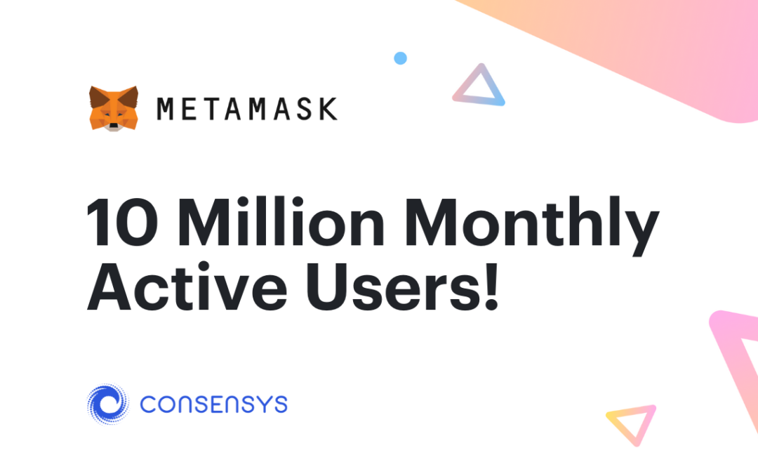 Metamask Passerar 10 Miljoner Användare