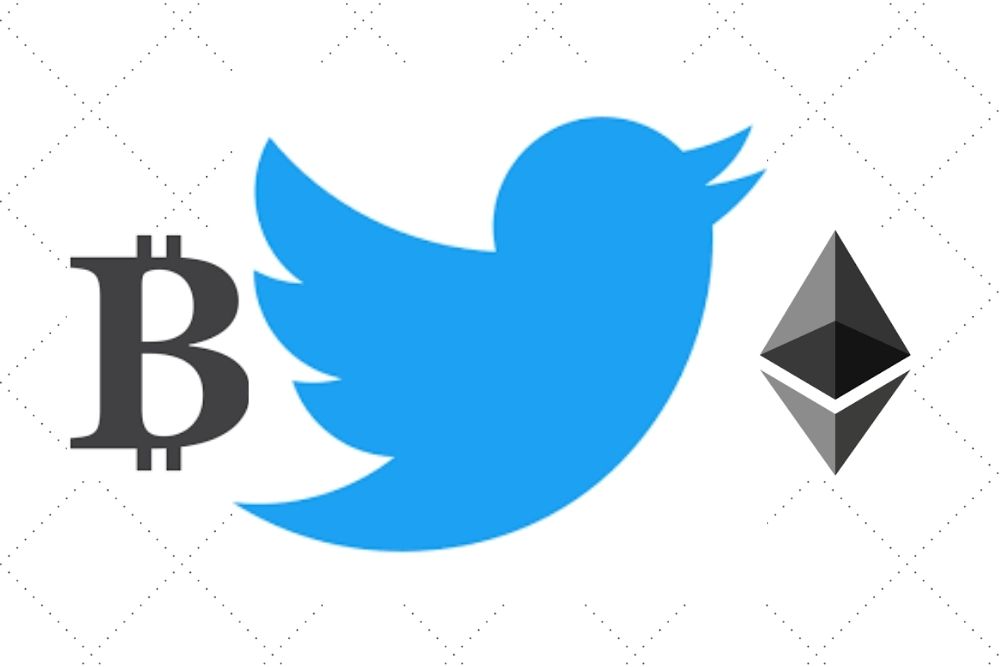 Twitter Adderar Ny Funktion För BTC och ETH