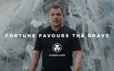 Crypto.com Lanserar Reklamkampanj Med Matt Damon