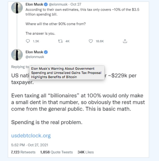 Elon Musk Sågar Den Nya Skatten