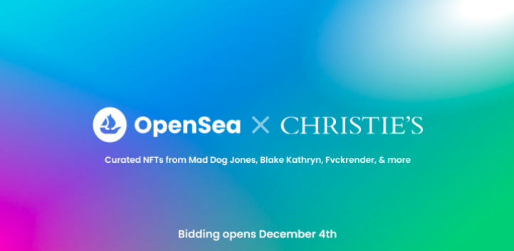 Christie's Gör NFT Auktion Med OpenSea