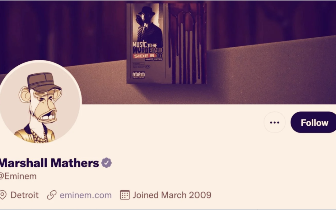 Eminem Går Med i Bored Ape Yacht Club