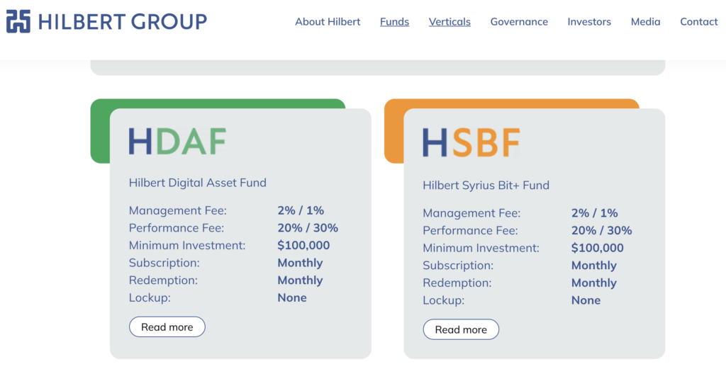 Hilbert Group Lanserar Ny Fond