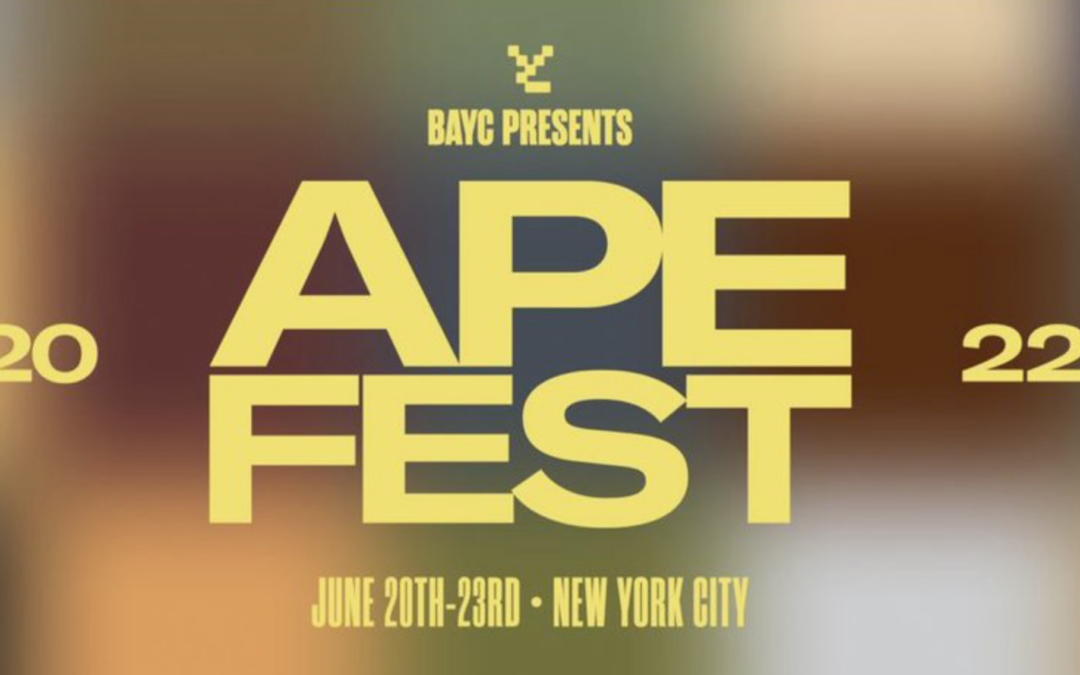 Ape Fest 2022 – Fyra Dagars Partaj i New York För Bored Ape Yacht Club