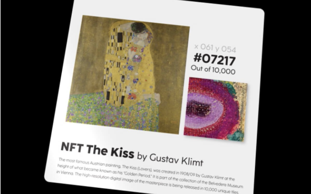 Gustav Klimt’s ’The Kiss’ Säljs Som NFT
