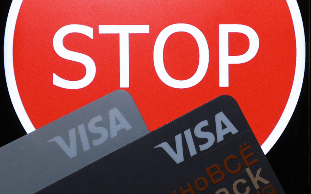 VISA, Paypal & Mastercard Bojkottar Ryssland