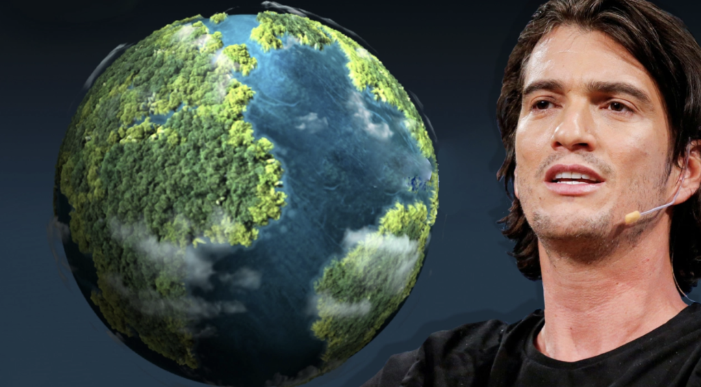 WeWork Grundaren Adam Neuman Skall Rädda Planeten Igen...