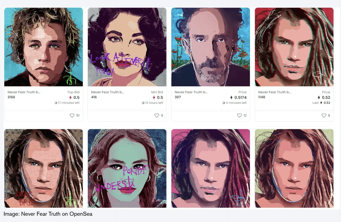 Johnny Depp NFT Kollektion Boomar Efter Rättvisa Segern i Rätten