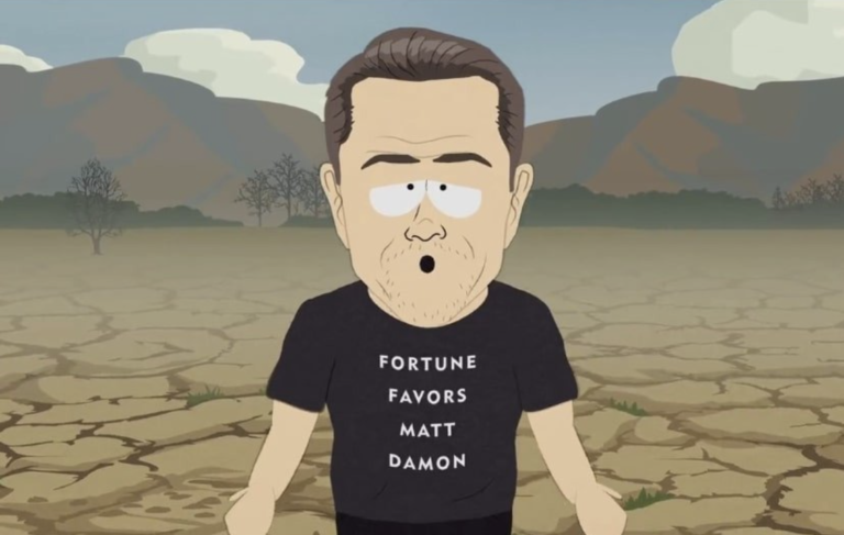 Matt Damon Hånas i Nya South Park Filmen: Promotar Pee Pee Water…