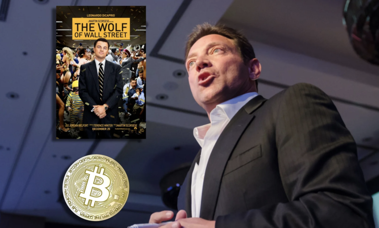 Jordan Belfort - The Wolf Of Wall Street - Älskar Bitcoin...