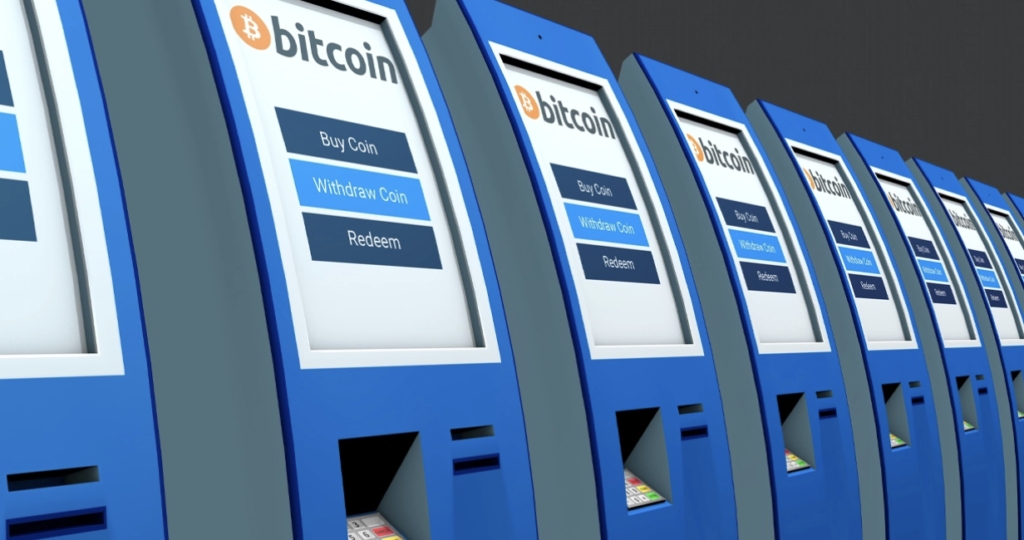Det Finns Snart 40k Bitcoin Bankomater i Världen