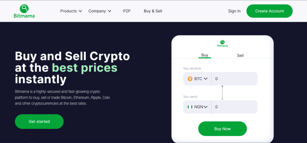 Nigerianska Kryptobörsen Bitmama Tar In 2 mUSD i Pre Seed Runda
