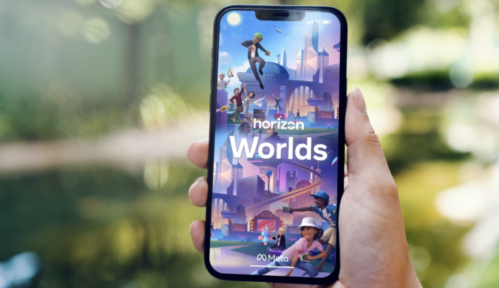 Meta's Horizon Worlds App Oanvändbar