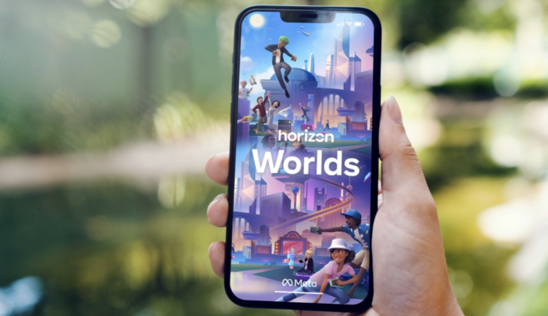 Meta's Horizon Worlds App Oanvändbar