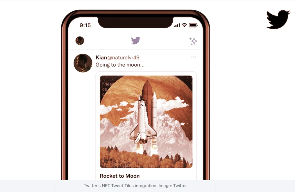 Twitter Möjliggör Köp & Sälj Av NFTs Via Tweets