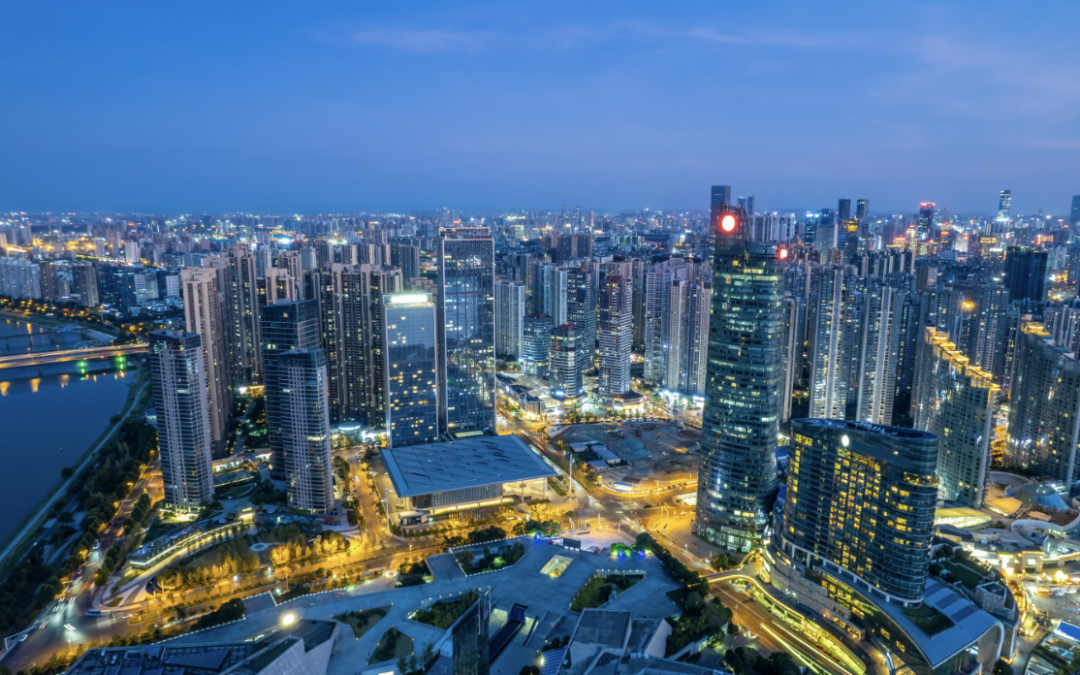 Changsha i Kina Har 300 000 Handlare Som Tar Digital Yuan