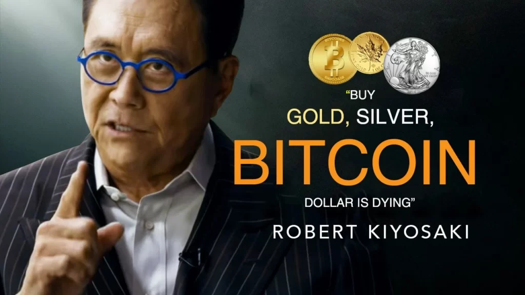 Robert Kiyosaki: Kraschen Kommer - Köp Bitcoin & Guld