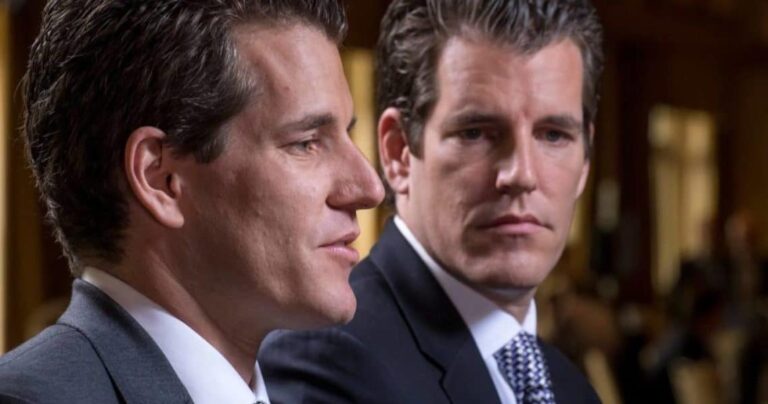 Winklevoss Bröderna Tvingas Låna In 100 mUSD Till Gemini