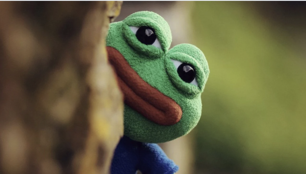 PEPE Coin Är Upp 896% Sista Veckan