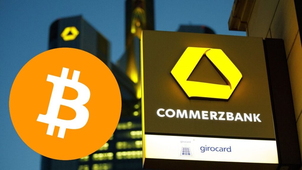 Commerzbank Första Bank i Tyskland Med Full Kryptolicens