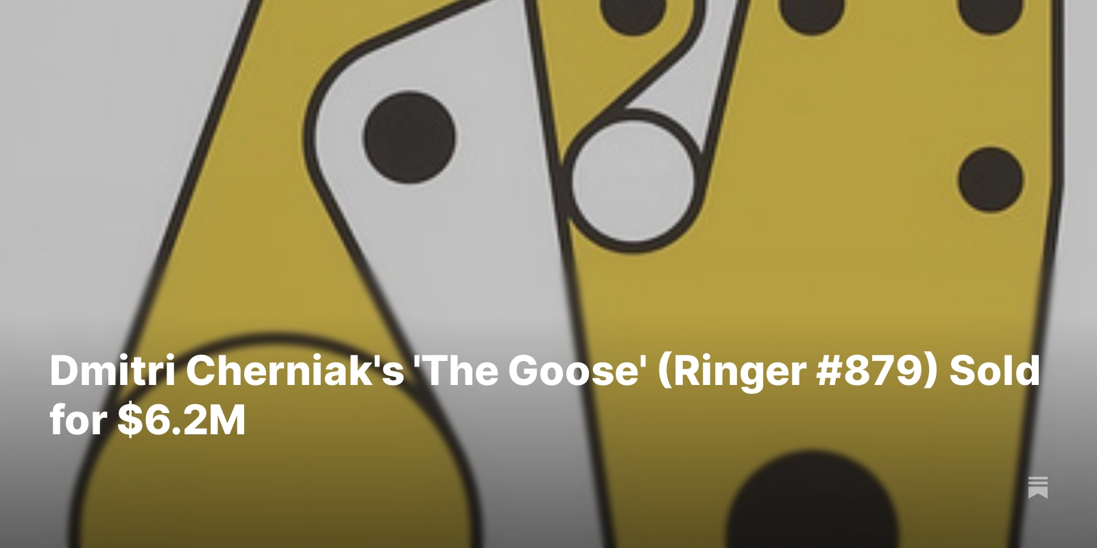 Ringers #879 (The Goose) — 2617 ETH: