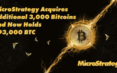 Microstrategy Har Köpt Ytterligare 3 000 BTC Till Snittpriset 51 813 Dollar