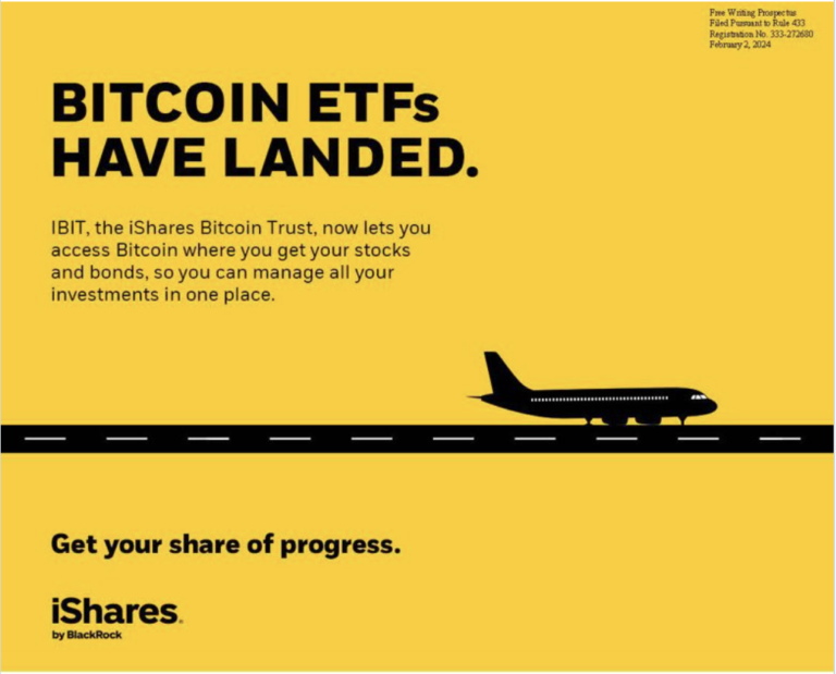 Blackrock Öser På Med Reklam För Ishares Bitcoin Trust (IBIT)