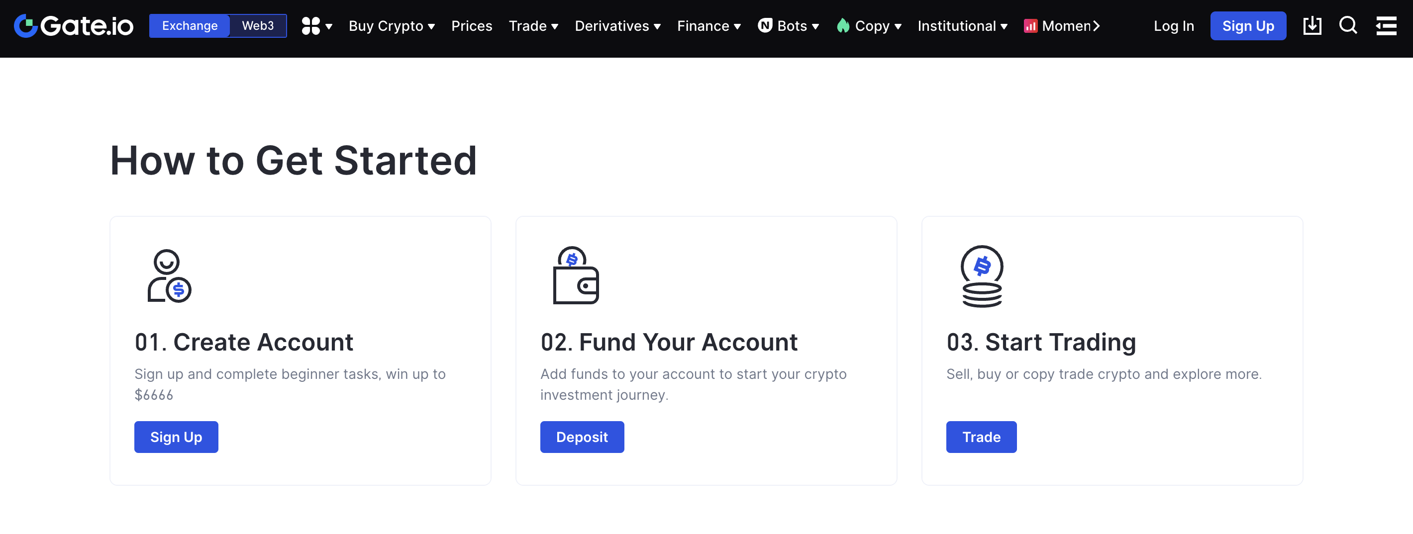 Gate.io hur öppna konto?