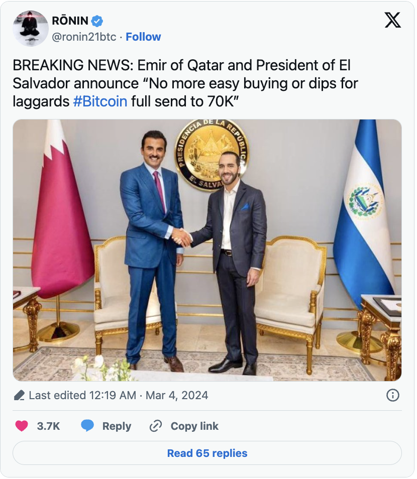 El Salvador Kan Bli Ett Av Världens Rikaste Länder - På Grund Av Bitcoin
