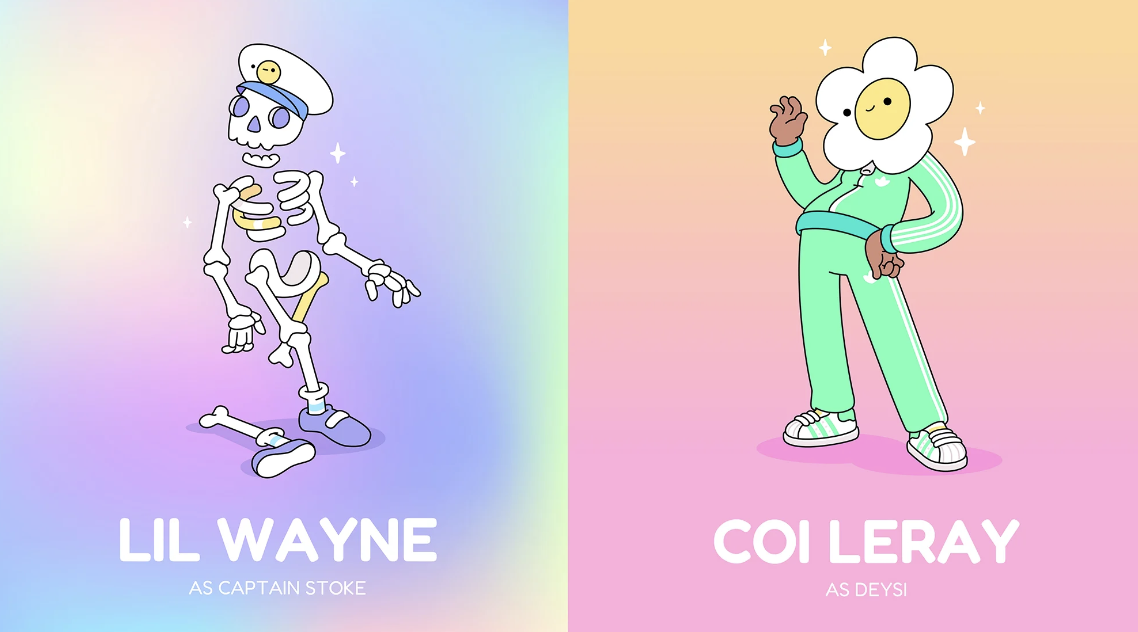 Doodles NFT Blir Film Med Pharrell Williams