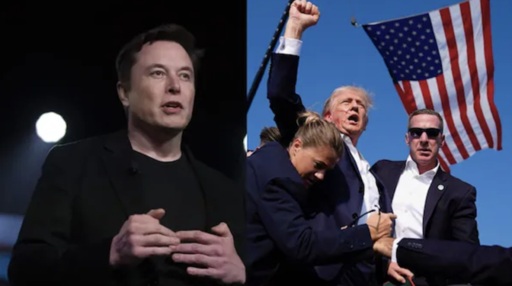 Elon Musk Ger 45 mUSD i Månaden Till Donald Trump