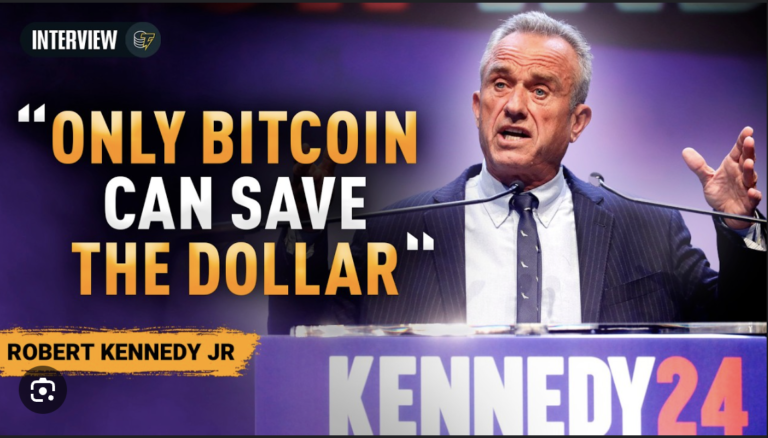 RFK Jr: Endast Bitcoin Kan Säkra Dollarns Status Som Världens Reserv Valuta