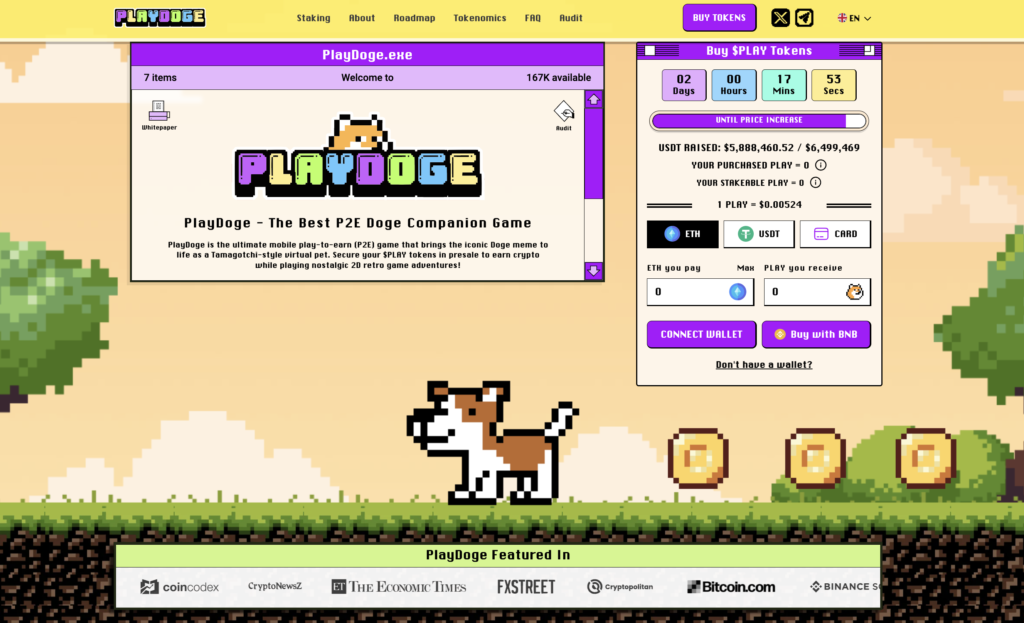 PlayDoge: Ny Meme Coin Succé På Gång…?
