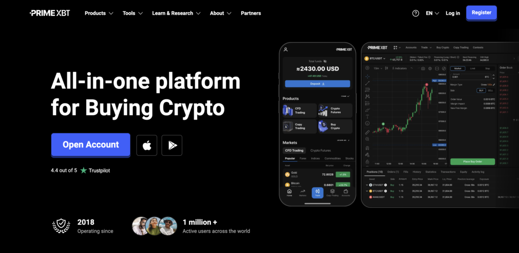 Prime XBT - Nyrecenserad Multiplattform För Kryptohandel