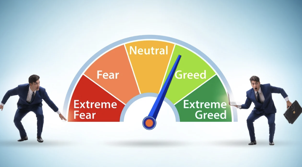 Fear & Greed Index Högt Trots Den Lilla Dippen