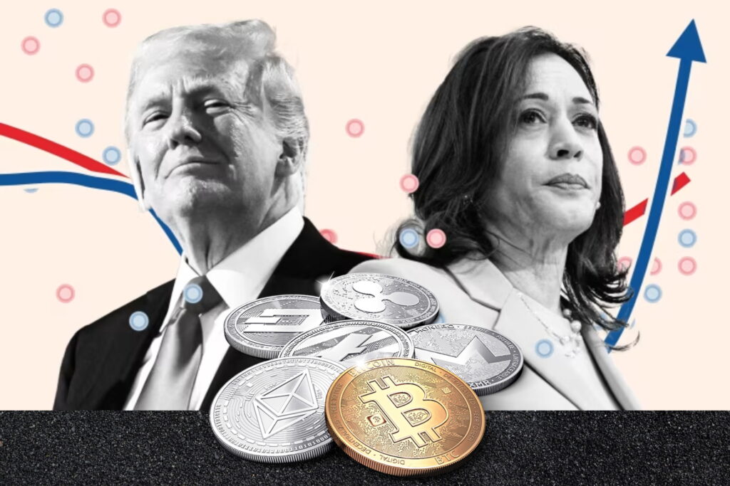 Polymarket: Oavgjort Mellan Trump & Harris