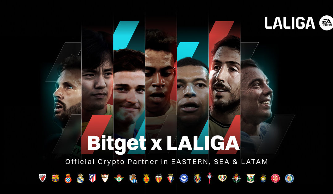 Bitget Officiell Kryptopartner Till La Liga