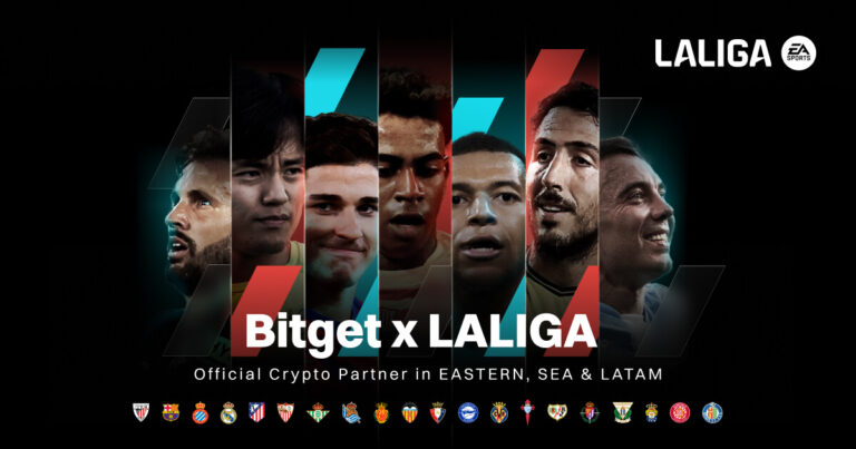 Bitget Officiell Kryptopartner Till La Liga
