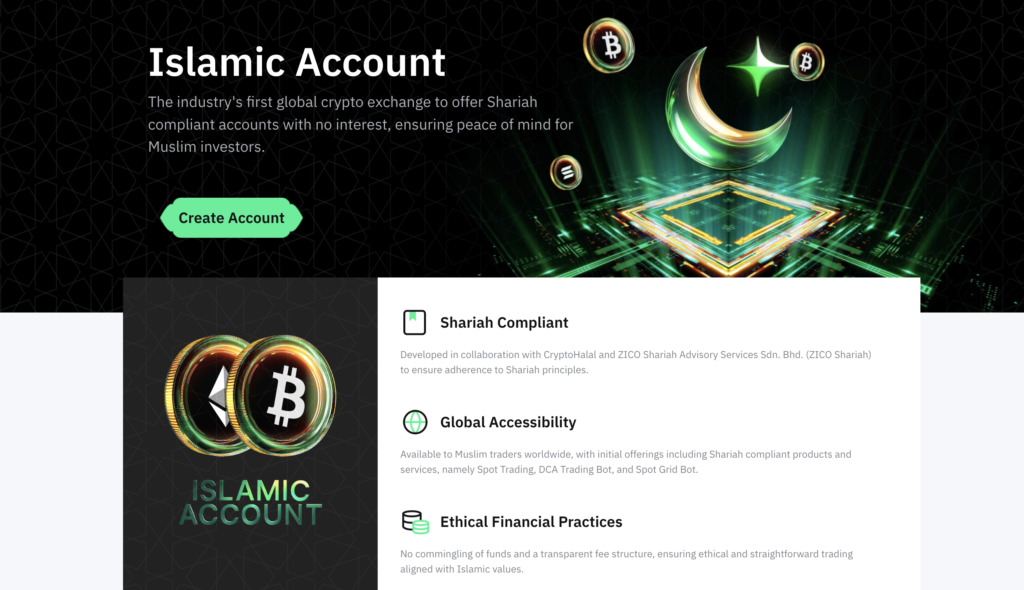 Bybit lanserar Sharia kompatibelt krypto konto
