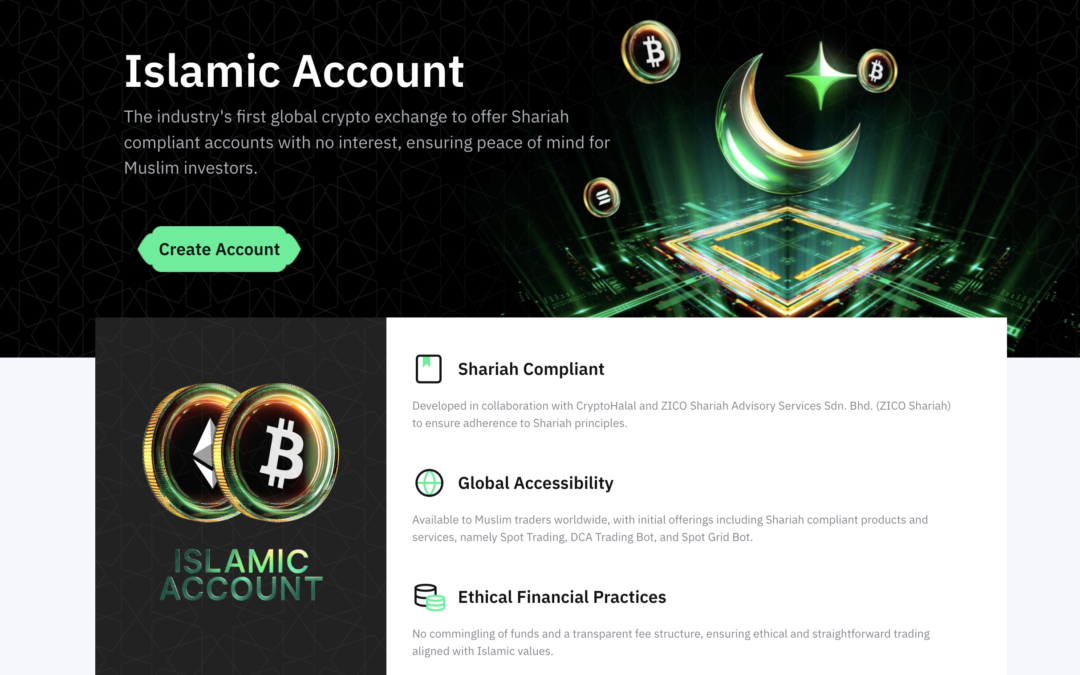 Bybit lanserar Sharia kompatibelt krypto konto
