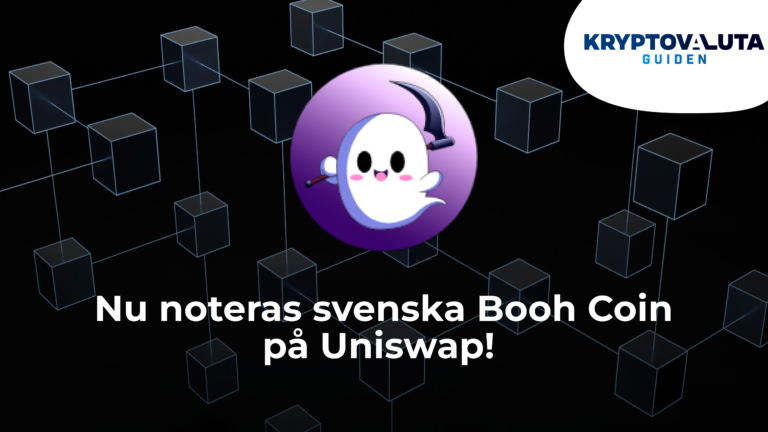 Så köper du svenska meme coinen Booh Coin på Uniswap