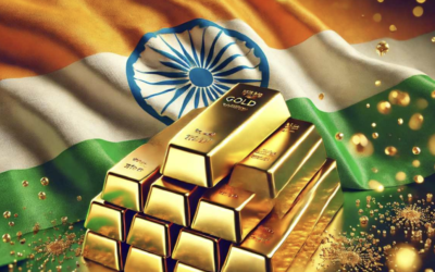 Indien har återtagit 102 ton guld från Bank of England