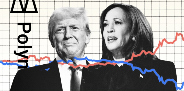 Polymarket mycket bättre än undersökningar i presidentvalet 2024