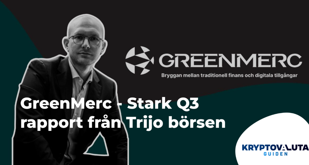 Ny stark rapport av Trijo börsens bolag GreenMerc