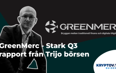 Ny stark rapport av Trijo börsens bolag GreenMerc