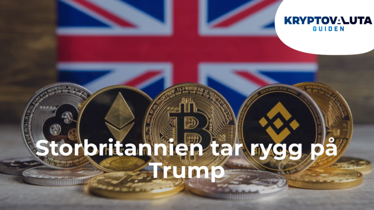 Storbritannien på gång med bitcoin reserv på grund av Trumps politik